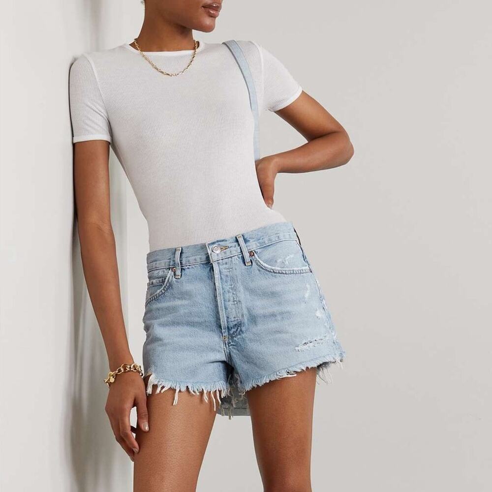 AGOLDE Parker Cuttoff Shorts 27